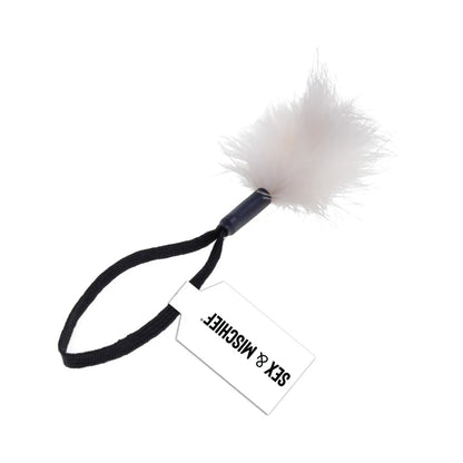 Sportsheets Sex & Mischief Peaches 'n CreaMe Wrist Feather Tickler