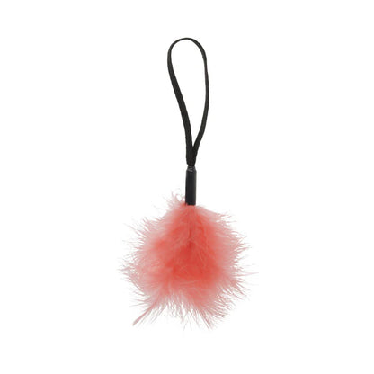 Sportsheets Sex & Mischief Peaches 'n CreaMe Wrist Feather Tickler