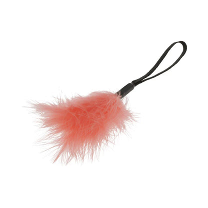 Sportsheets Sex & Mischief Peaches 'n CreaMe Wrist Feather Tickler
