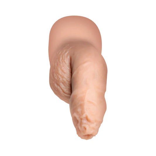 Strap U 5.1 in. Uncut Silicone Packer Dildo Light
