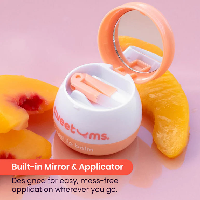 Sweetums Peach Flavored Lip Balm