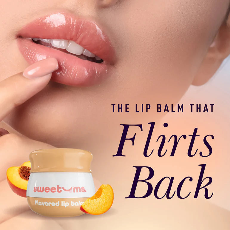 Sweetums Peach Flavored Lip Balm
