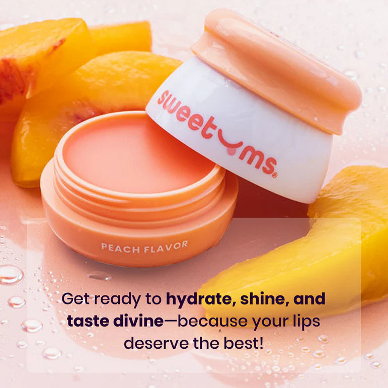 Sweetums Peach Flavored Lip Balm