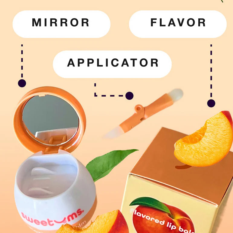 Sweetums Peach Flavored Lip Balm