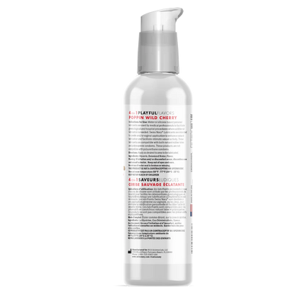 Swiss Navy 4 in 1 Playful Flavors Poppin Wild Cherry 1 oz.