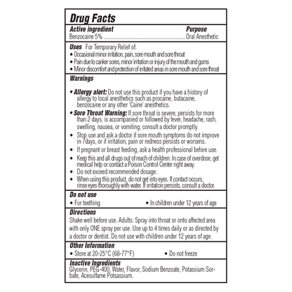 Swiss Navy Deep Throat Spray Mango