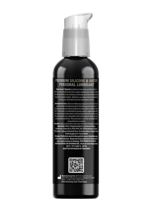 Swiss Navy Hybrid Lubricant 8 oz.