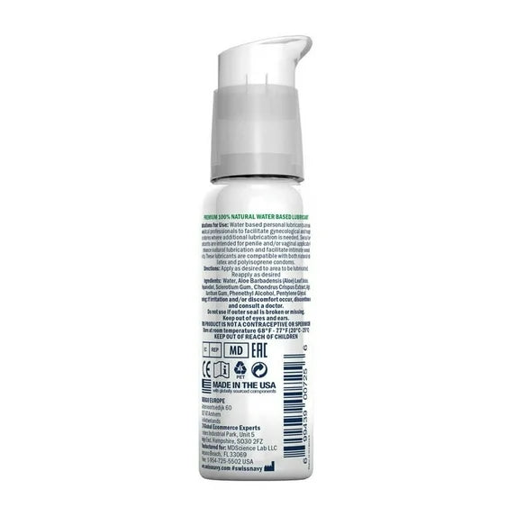 Swiss Navy Natural Lubricant 4 oz.