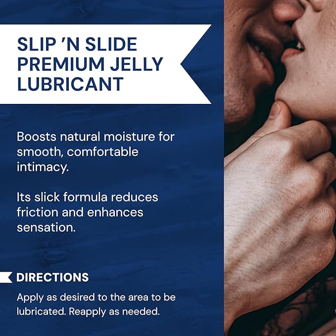 Swiss Navy Slip 'N Slide Premium Jelly Lubricant 2 oz.