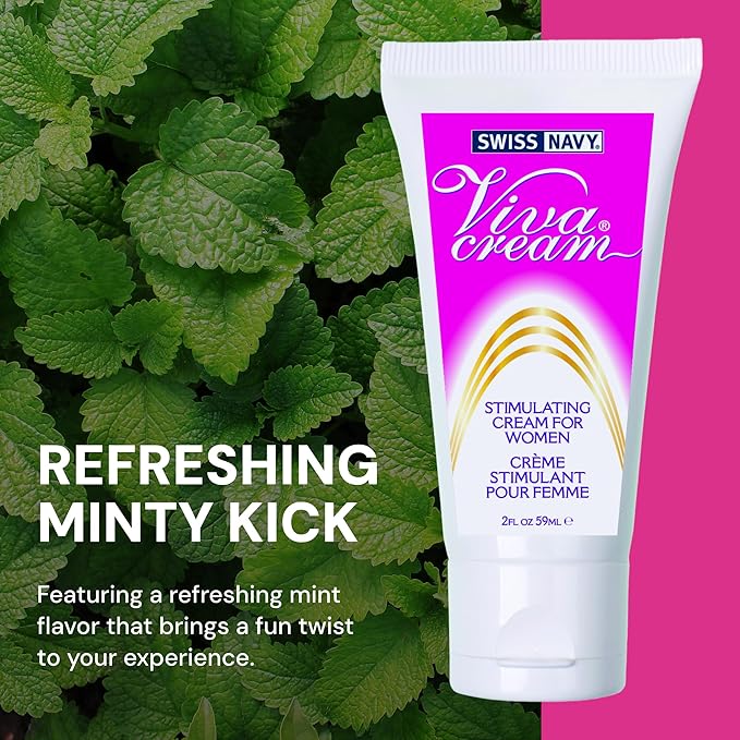 Swiss Navy Viva Cream Stimulating Cream 2 oz.