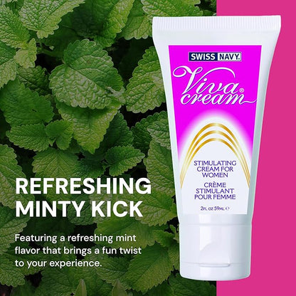 Swiss Navy Viva Cream Stimulating Cream 2 oz.