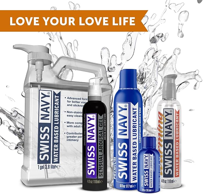 Swiss Navy Warming Water-Based Lubricant 1 oz.