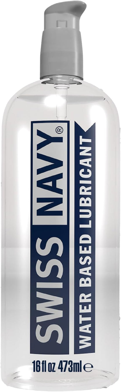 Swiss Navy Water Based Lubricant 16 oz.