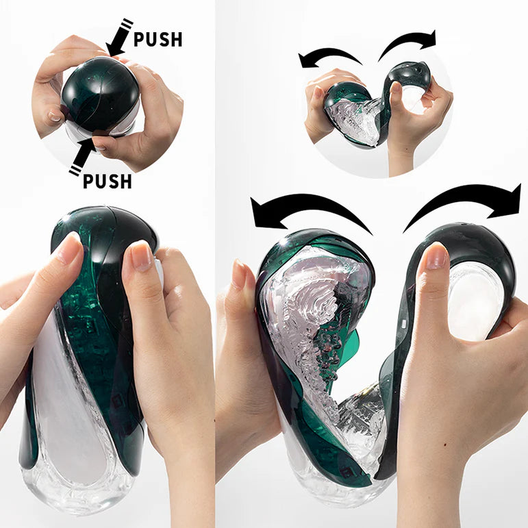 TENGA FLIP 360 Aurora Green