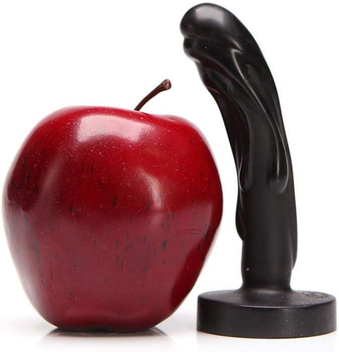 Tantus Mini Magma Dildo Onyx Silicone Harness Compatible