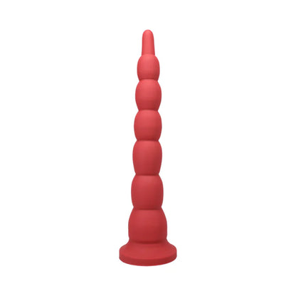 Tantus Cowboy Beaded Dildo Ruby (Box)
