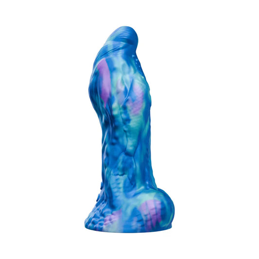 Tentra Marinus Sea Beast Vibrating Dildo Blue