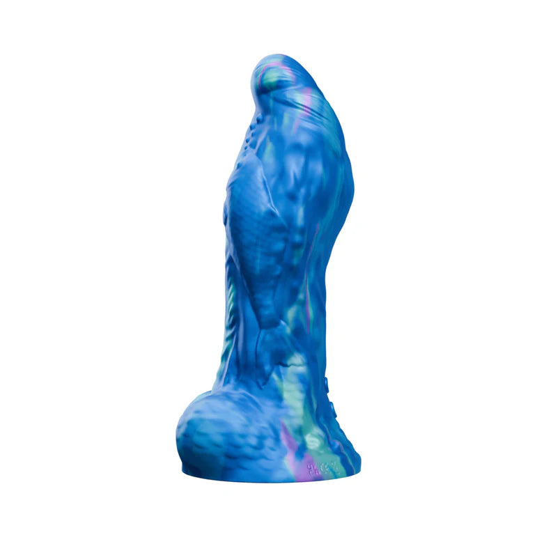 Tentra Marinus Sea Beast Vibrating Dildo Blue