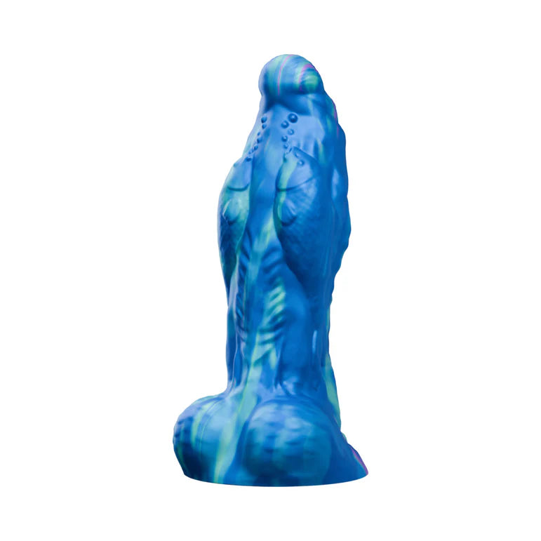 Tentra Marinus Sea Beast Vibrating Dildo Blue