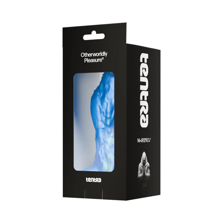 Tentra Marinus Sea Beast Vibrating Dildo Blue