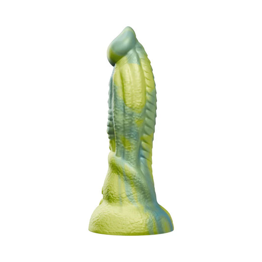 Tentra Rithen Reptilian Thrusting Dildo Green