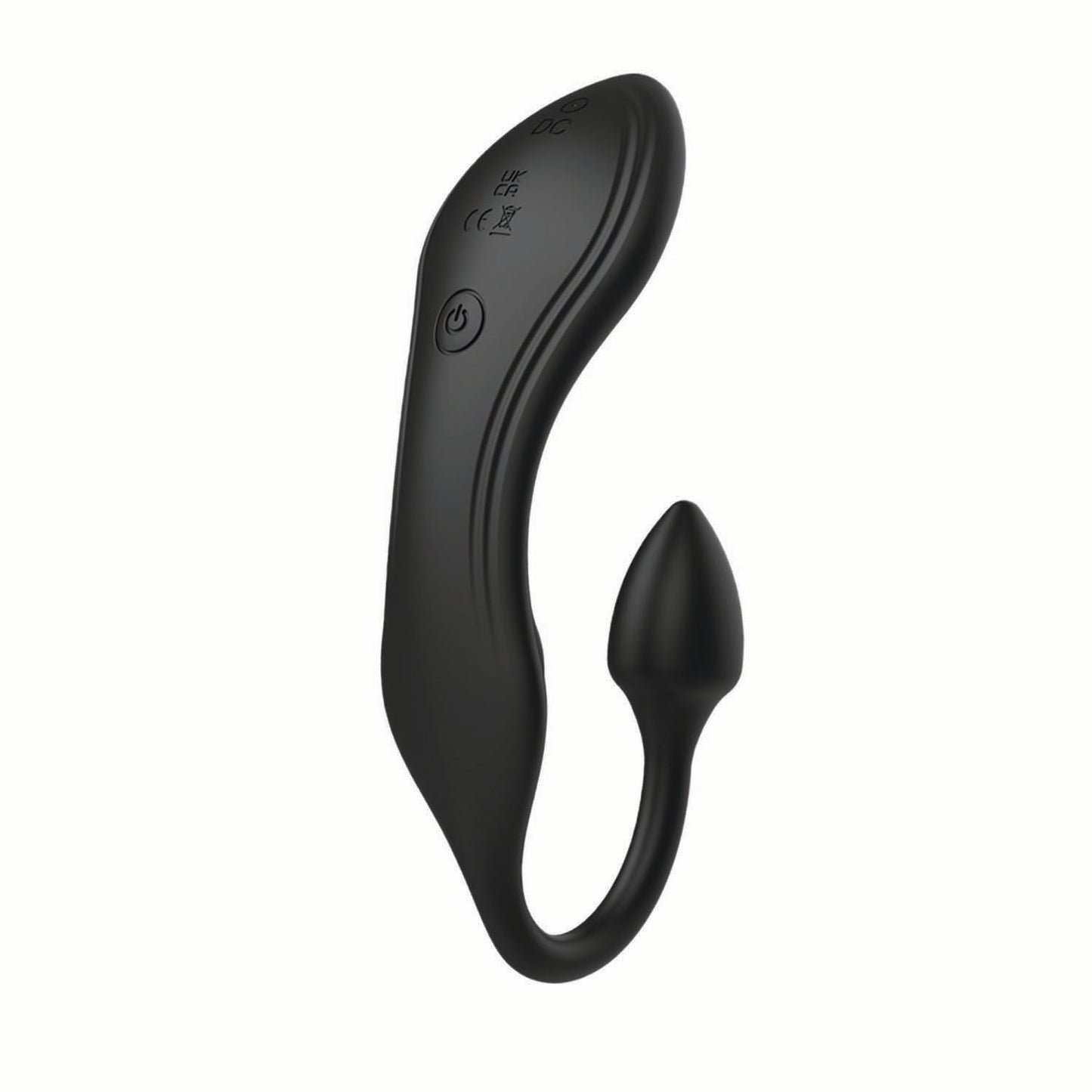 The Beat Remote Orgasmic Massager Black Silicone Vibe