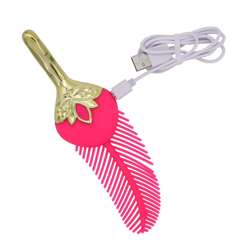 The Pleasure Company Cleo Vibrating Tickler Pink