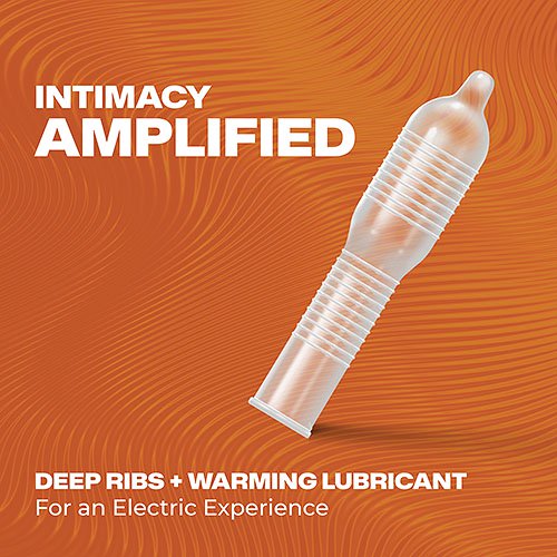 Trojan Charged w/Intensified Lubricant Condoms (3 pack)