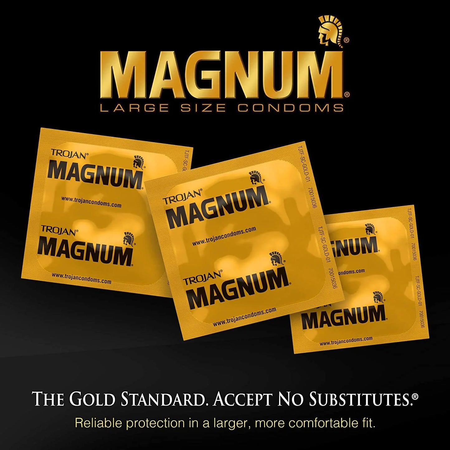 Trojan Magnum Bareskin Condoms (10)
