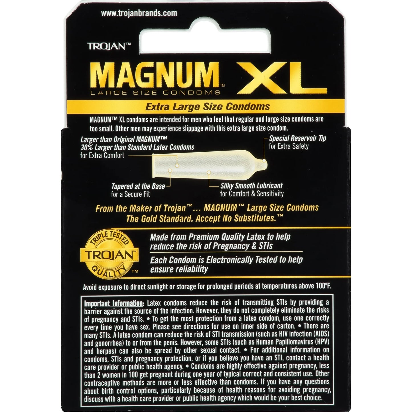 Trojan Magnum XL 3pk