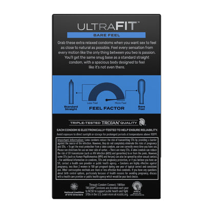 Trojan Ultrafit Bare Feel 10 ct.