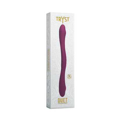 Tryst Duet Double Ended Vibrator with Wireless Remote Berry