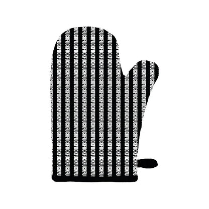Twisted Wares Fuck Stripe Oven Mitt