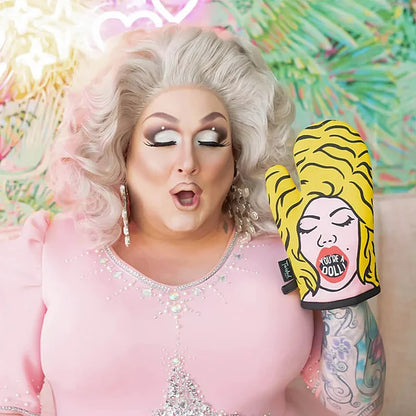 Twisted Wares You're a Doll Oven Mitt