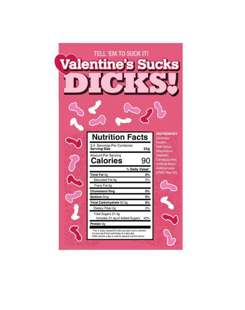 Valentine's Sucks Dicks 3 oz. Bag