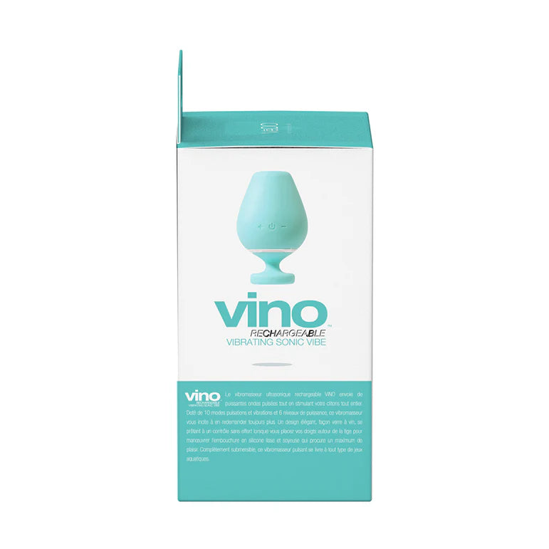 VeDO Vino Rechargeable Vibrating Sonic Vibe Turquoise