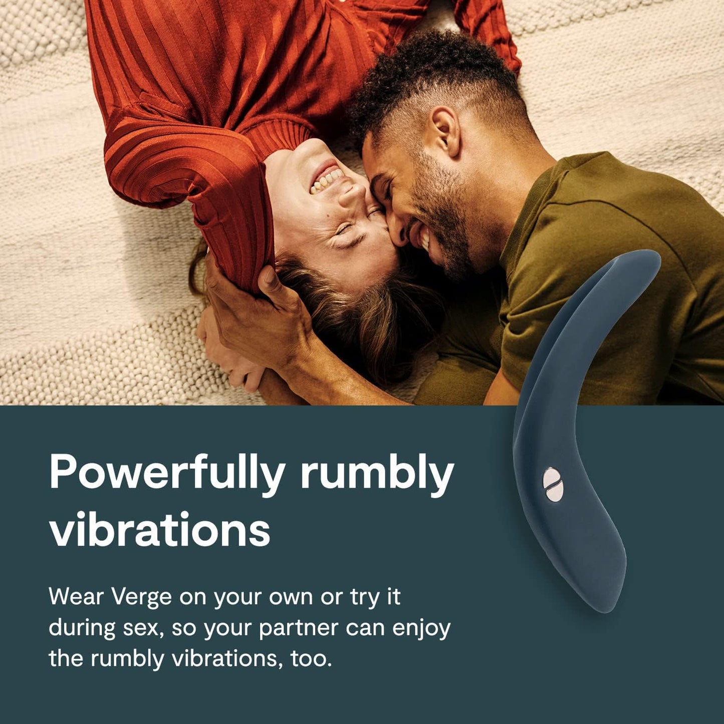 We-Vibe Verge 2 Cockring Black