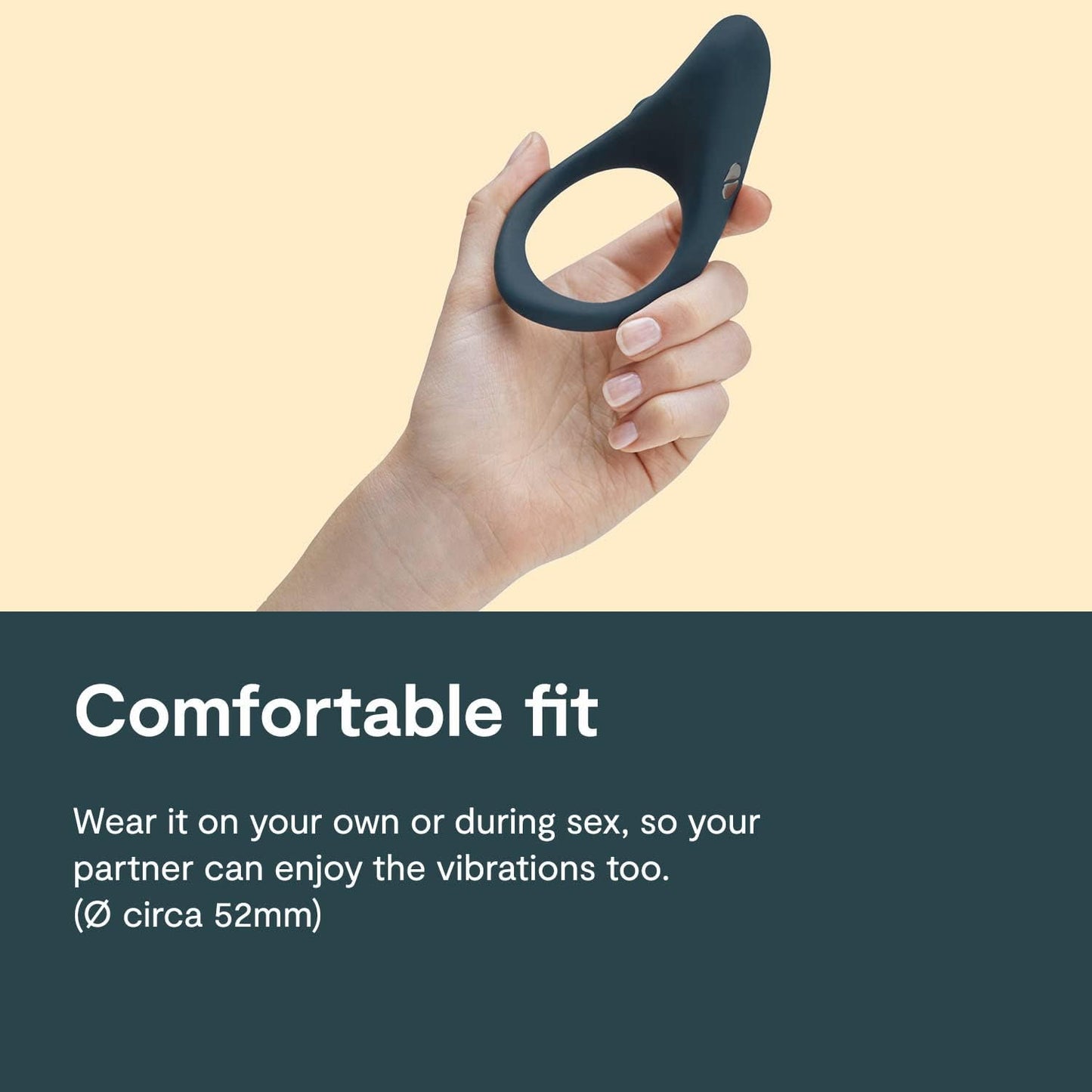 We-Vibe Verge 2 Cockring Black