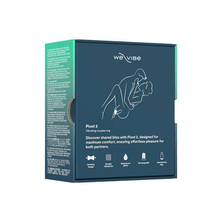 We-Vibe Pivot 2 Vibrating Couples Ring Slate