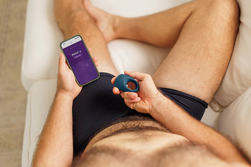 We-Vibe Pivot 2 Vibrating Couples Ring Slate