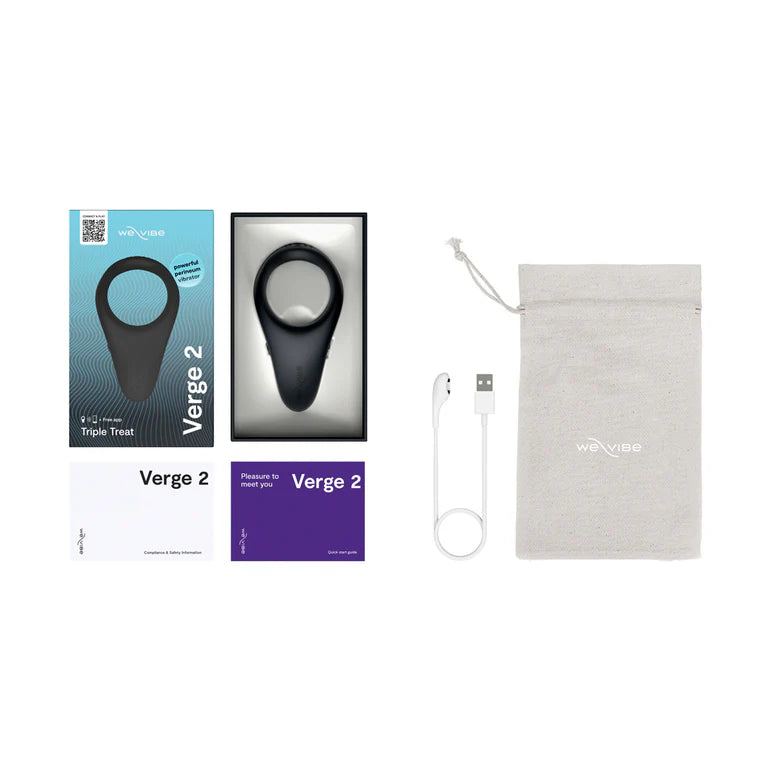 We-Vibe Verge 2 Cockring Black