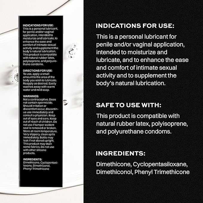 Wet Platinum - Luxury Silicone Based Lubricant 1 Oz