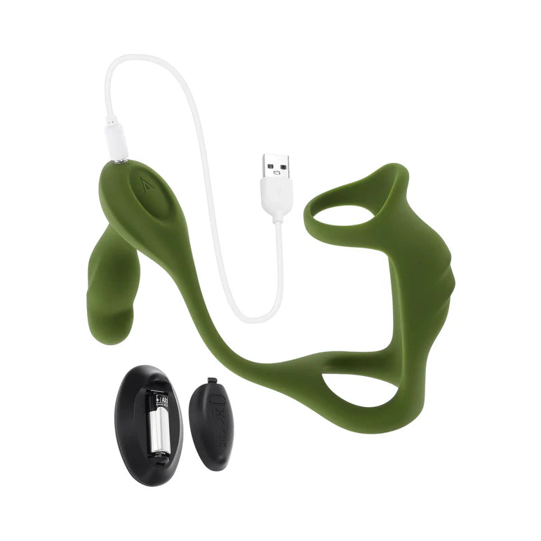 Zero Tolerance Prostate Power Pack Green Remote Plug