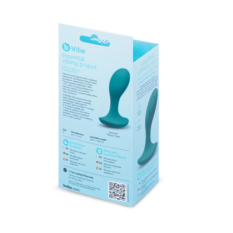b-Vibe Essential Vibing P-Spot Plug