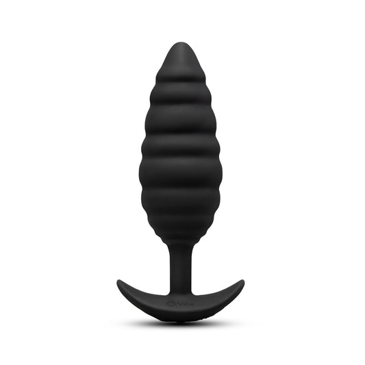 b-Vibe Twist Texture Plug Black